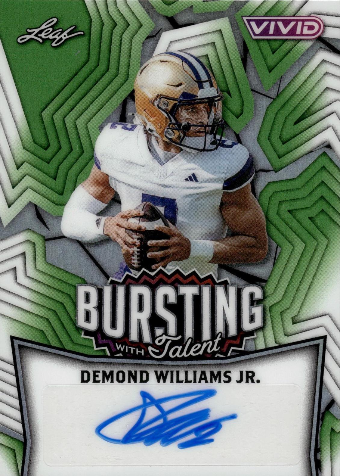 Demond Williams Jr. [Prismatic Green] #TA-DWJ