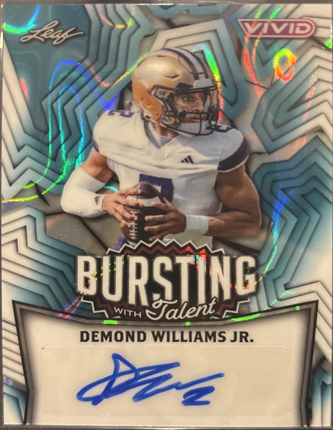 Demond Williams Jr. [Prismatic Teal] #TA-DWJ