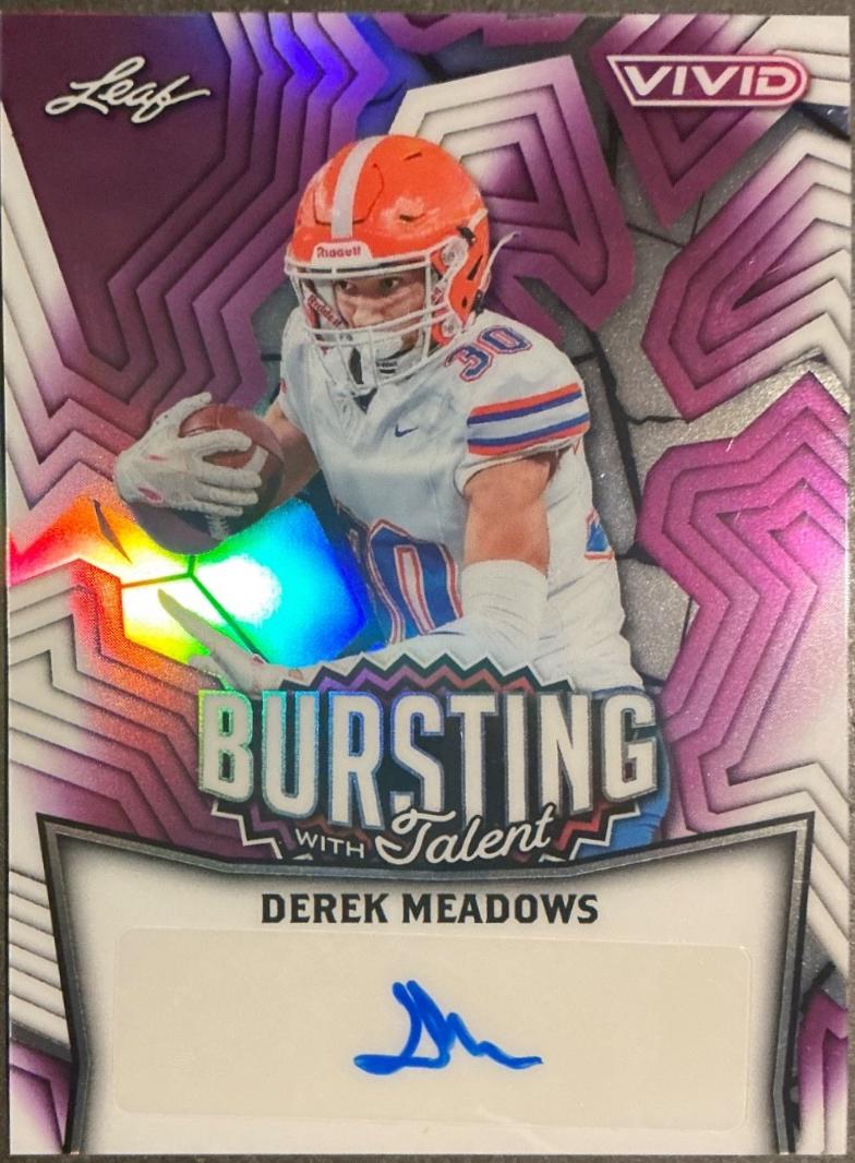 Derek Meadows [Prismatic Purple] #TA-DM1