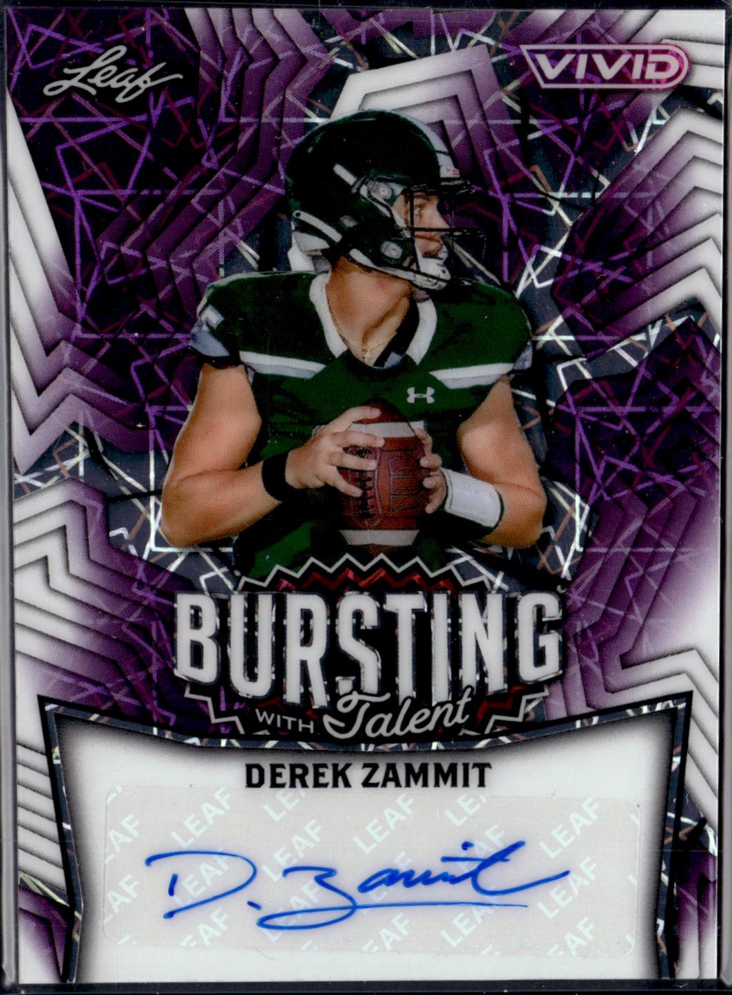 Derek Zammit [Prismatic Purple] #TA-DZ1