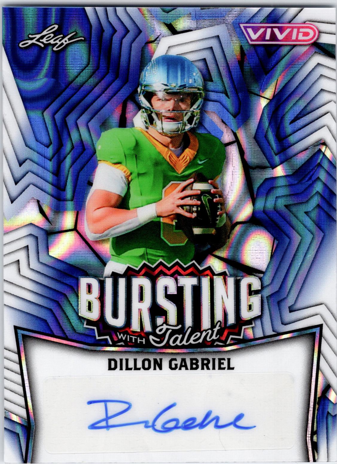 Dillon Gabriel [Prismatic Blue] #TA-DG1