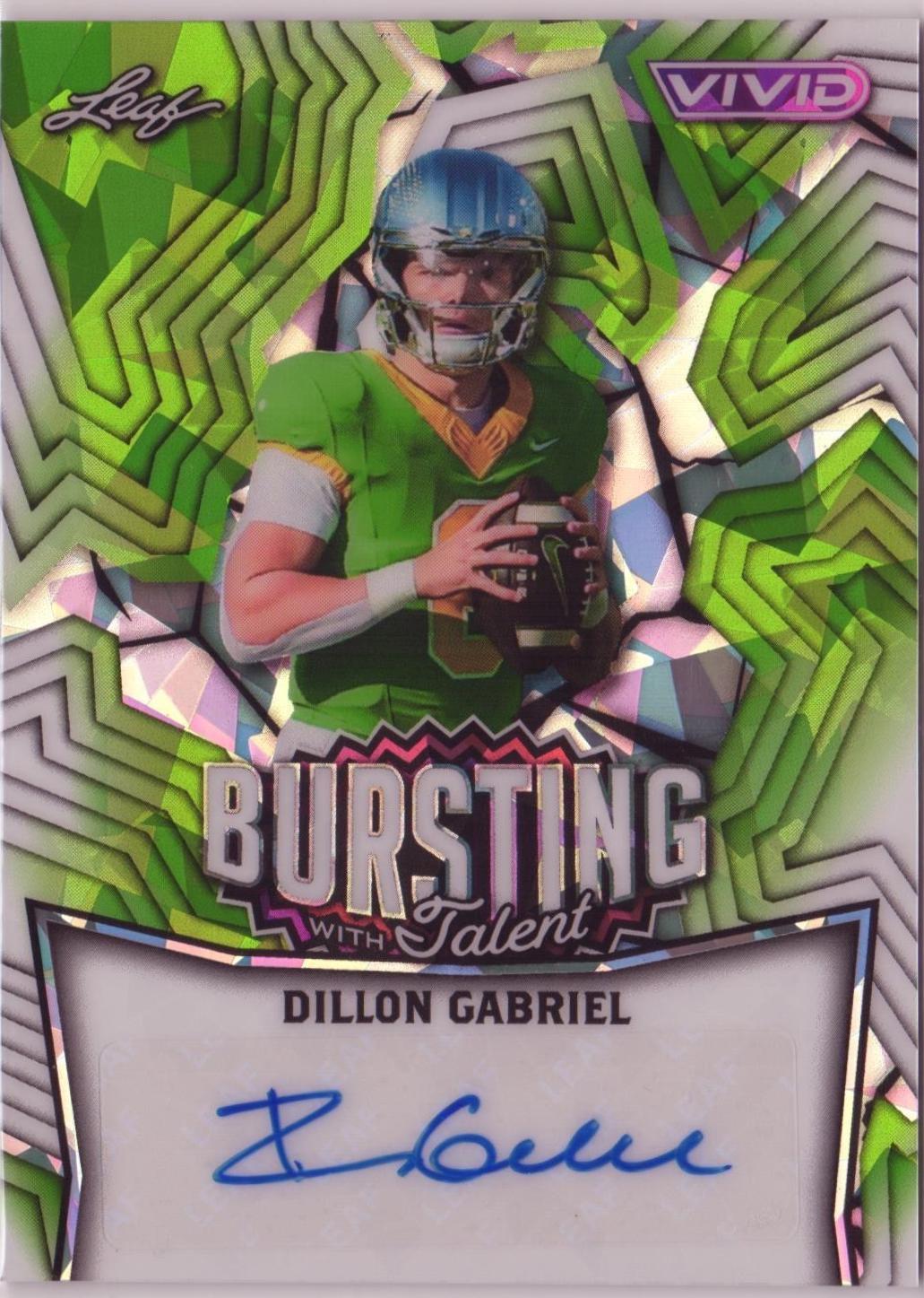 Dillon Gabriel [Prismatic Green] #TA-DG1