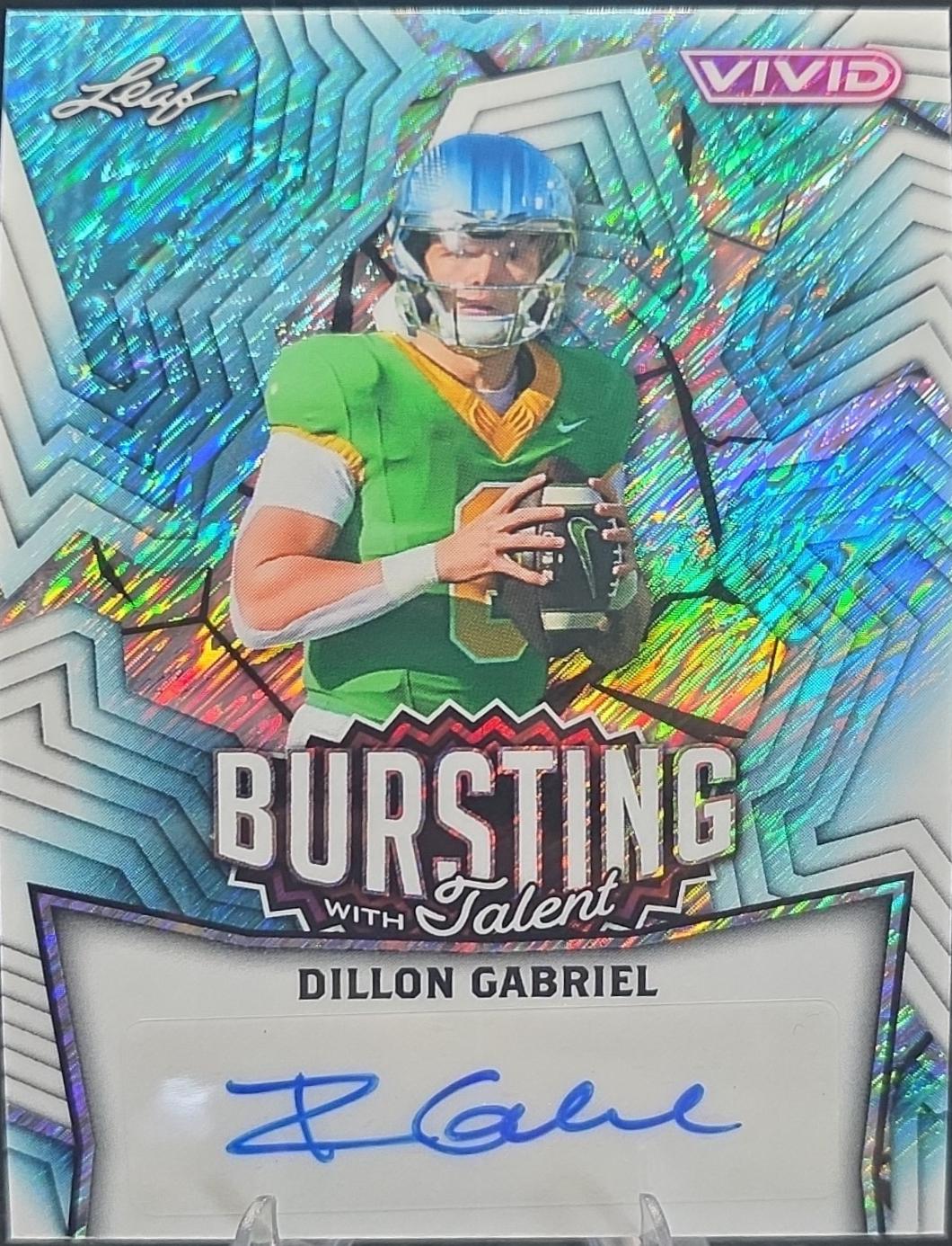 Dillon Gabriel [Prismatic Teal] #TA-DG1