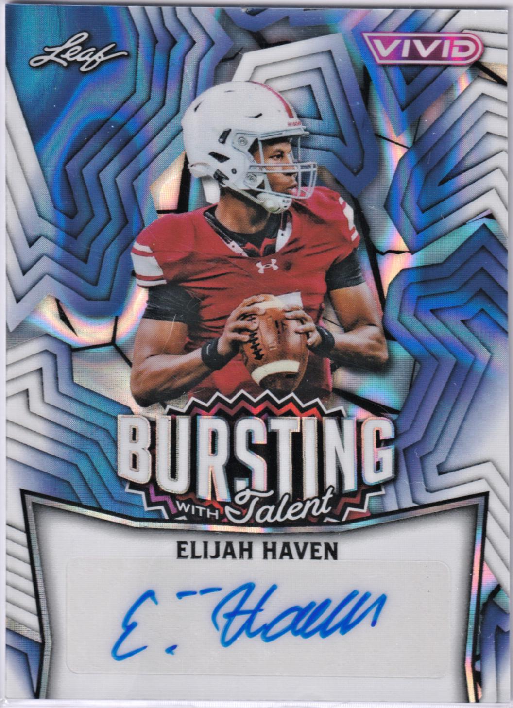 Elijah Haven [Prismatic Blue] #TA-EH1
