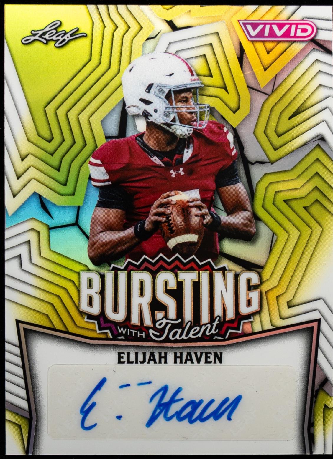 Elijah Haven [Prismatic Yellow] #TA-EH1