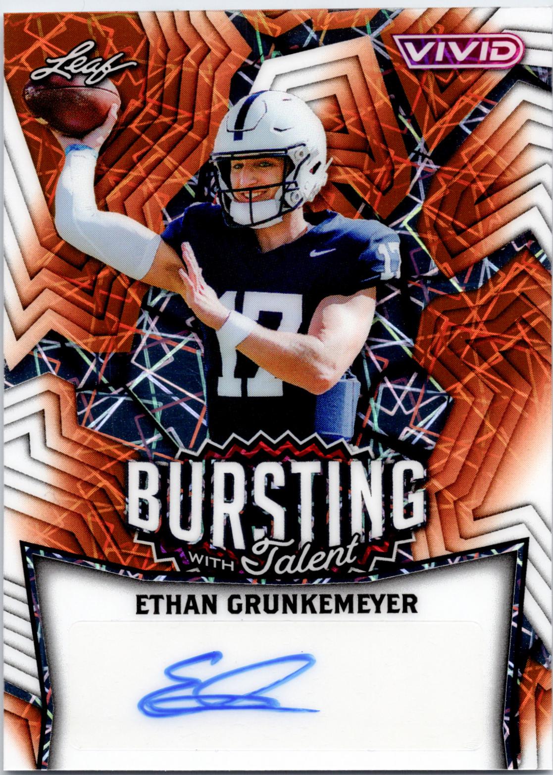 Ethan Grunkemeyer [Prismatic Orange] #TA-EG1