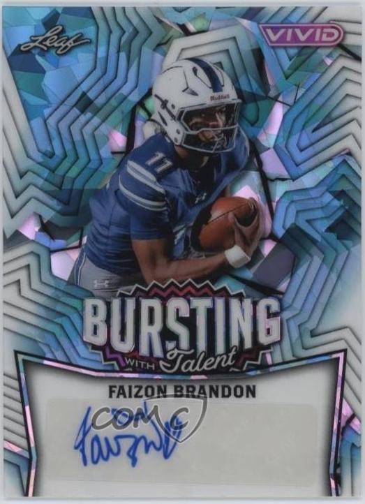 Faizon Brandon [Prismatic Teal] #TA-FB1