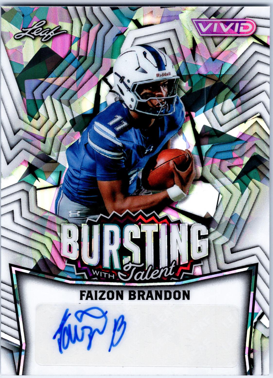 Faizon Brandon [Prismatic Yellow] #TA-FB1