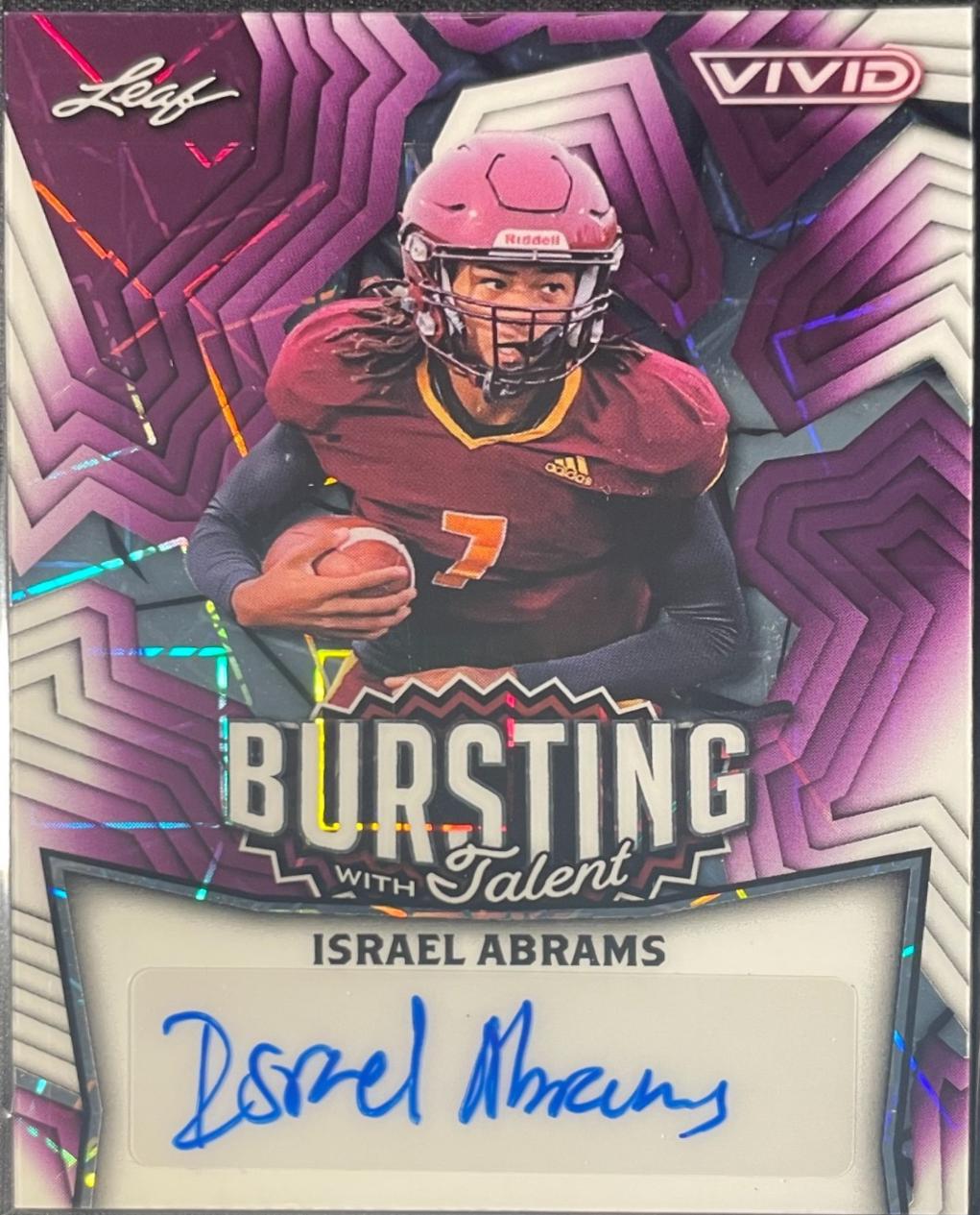 Israel Abrams [Prismatic Purple] #TA-IA1