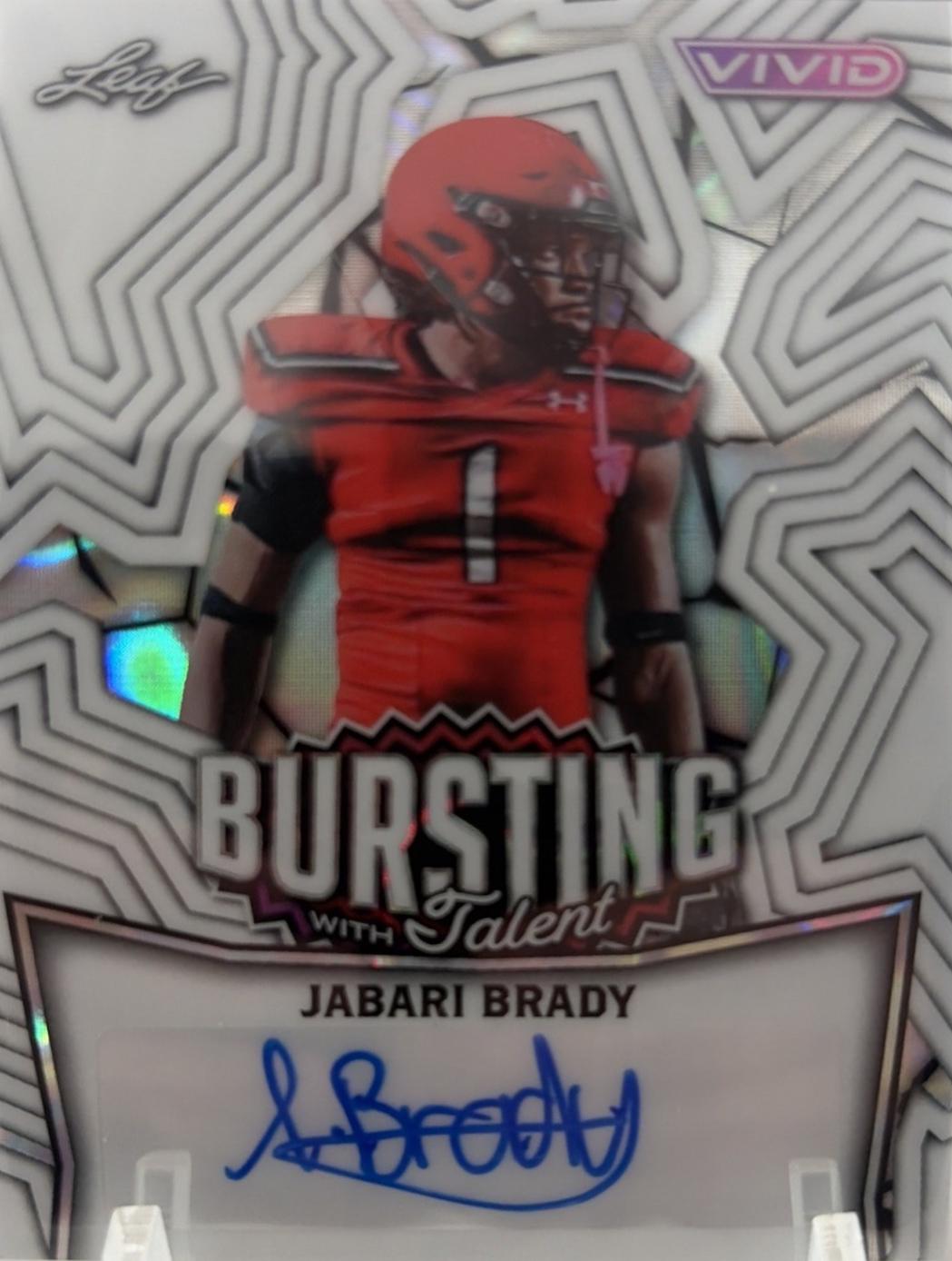 Jabari Brady [Prismatic White] #TA-JB2