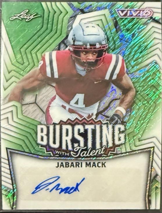 Jabari Mack [Prismatic Green] #TA-JM1