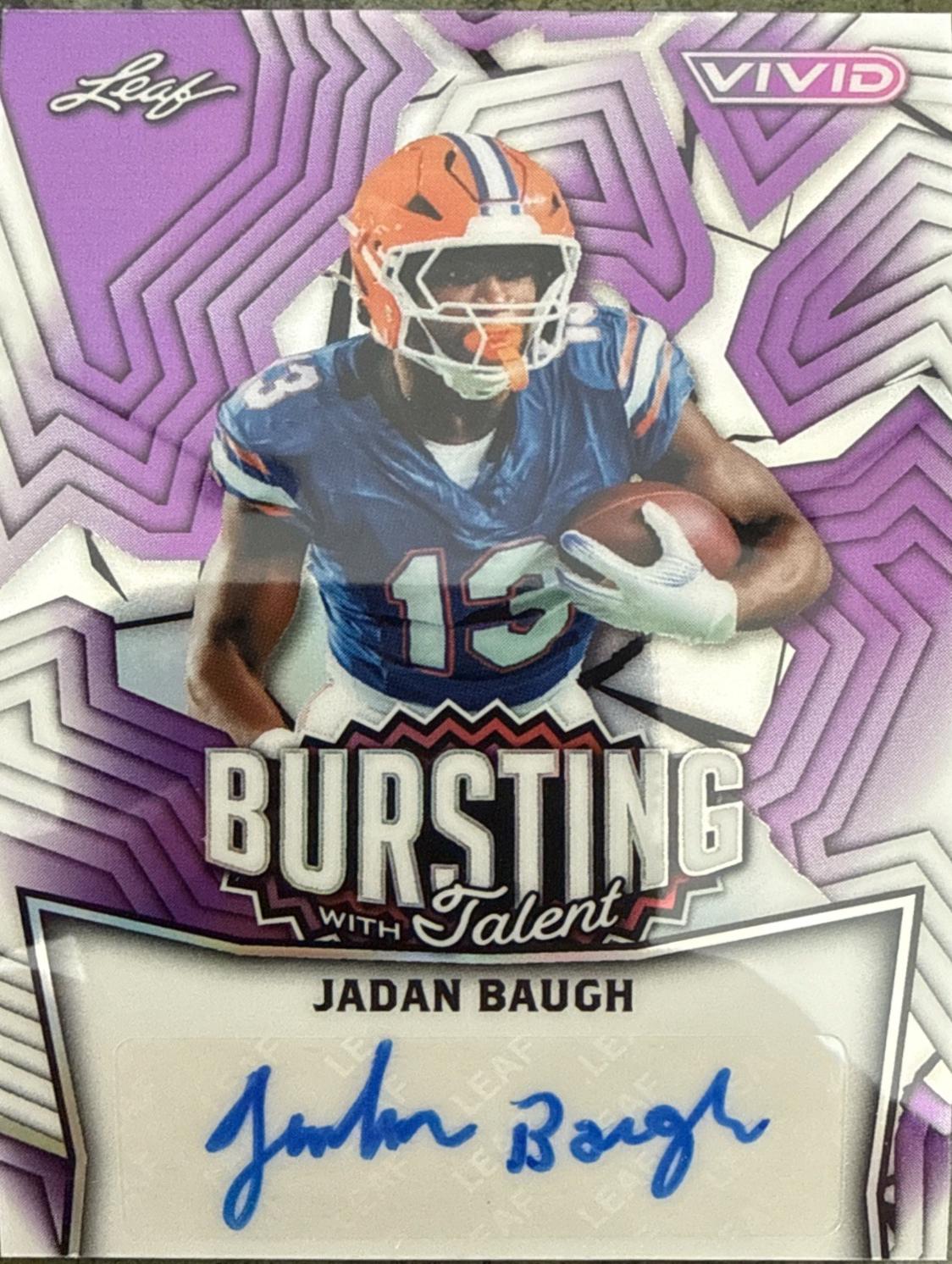 Jadan Baugh [Prismatic Purple] #TA-JB1