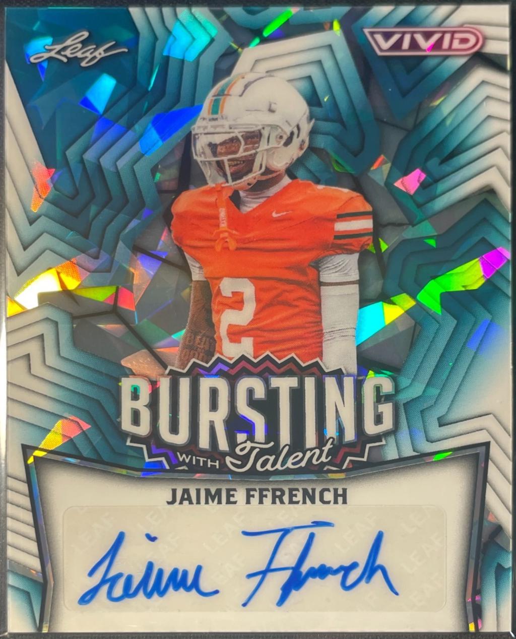 Jaime Ffrench [Prismatic Teal] #TA-JF1