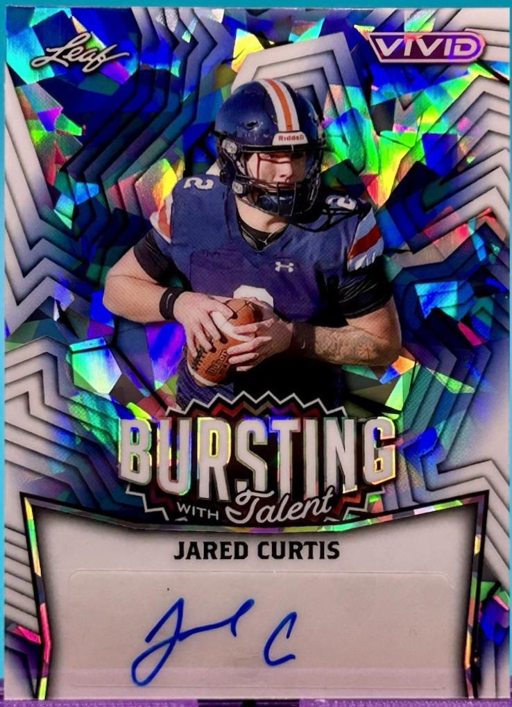 Jared Curtis [Prismatic Blue] #TA-JC1