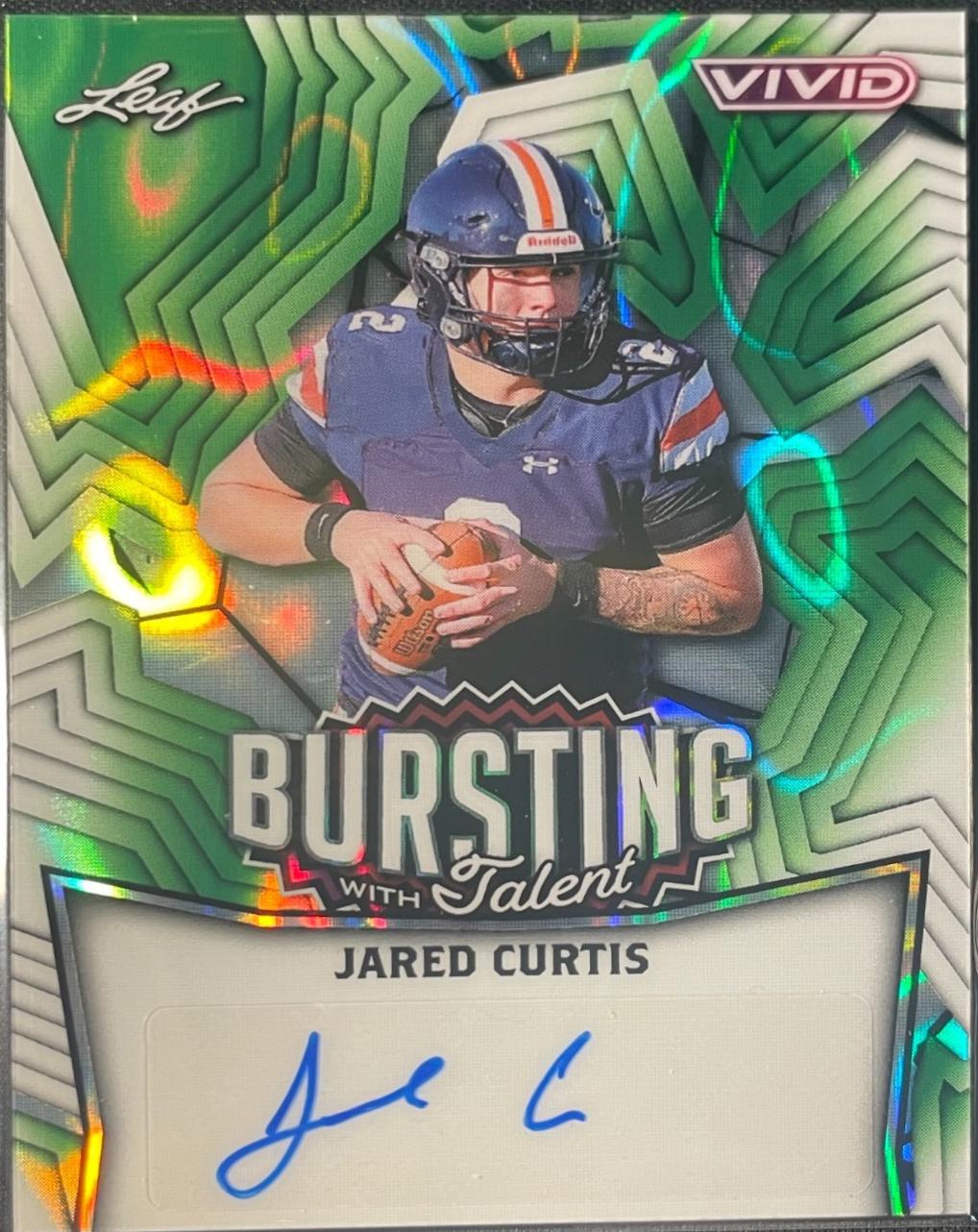Jared Curtis [Prismatic Green] #TA-JC1