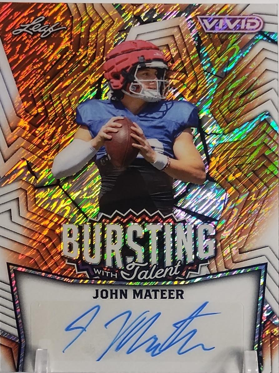 John Mateer [Prismatic Orange] #TA-JM2