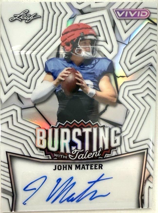 John Mateer [Prismatic White] #TA-JM2