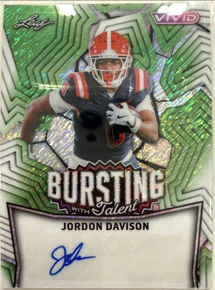 Jordon Davison [Prismatic Green] #TA-JD1