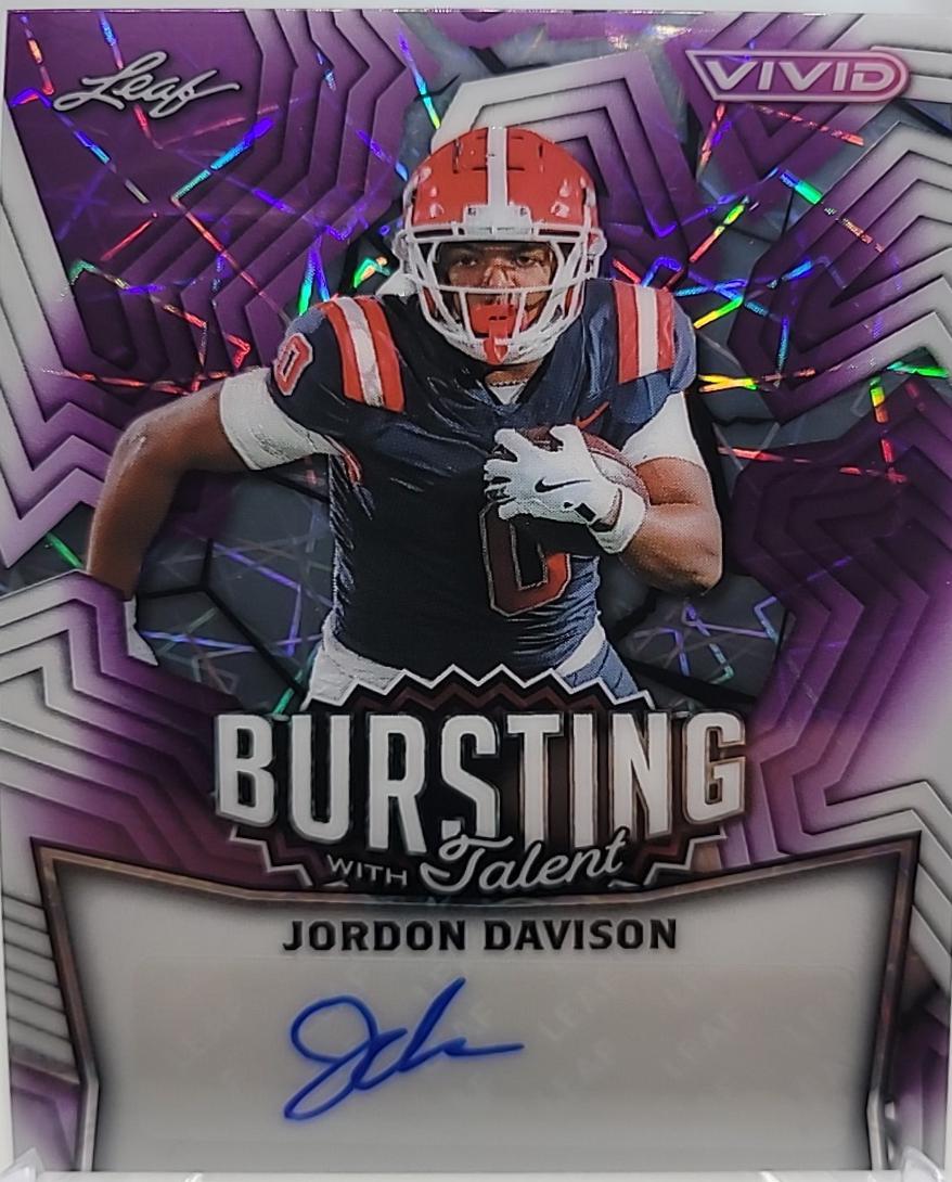 Jordon Davison [Prismatic Purple] #TA-JD1