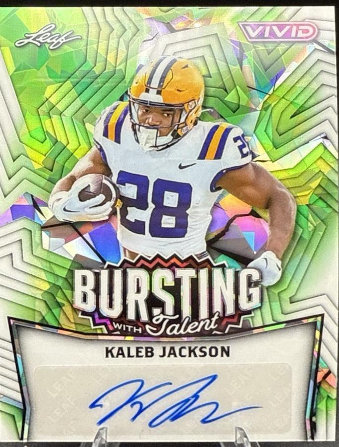 Kaleb Jackson [Prismatic Green] #TA-KJ1