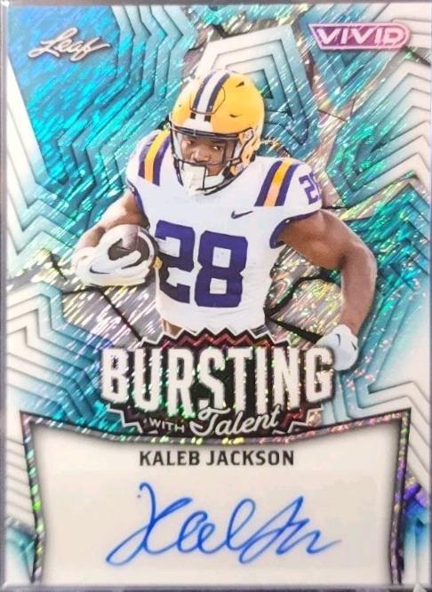 Kaleb Jackson [Prismatic Teal] #TA-KJ1