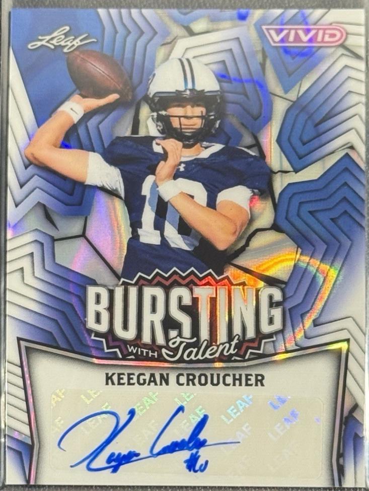 Keegan Croucher [Prismatic Blue] #TA-KC1