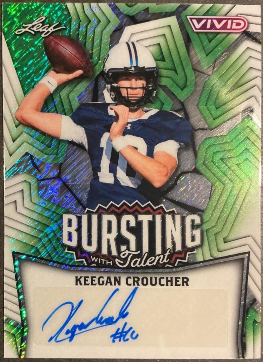 Keegan Croucher [Prismatic Green] #TA-KC1