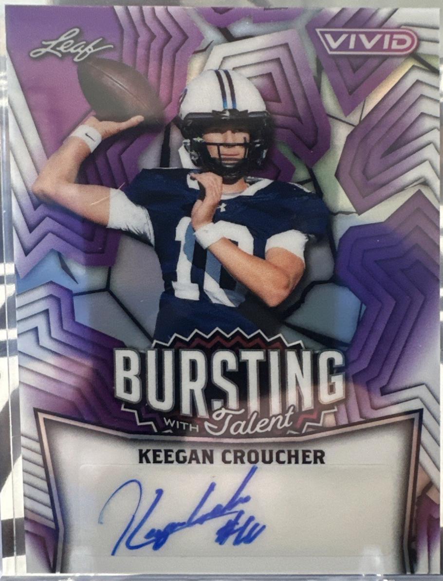 Keegan Croucher [Prismatic Purple] #TA-KC1