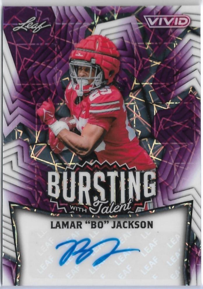 Lamar Bo Jackson [Prismatic Purple] #TA-BJ1