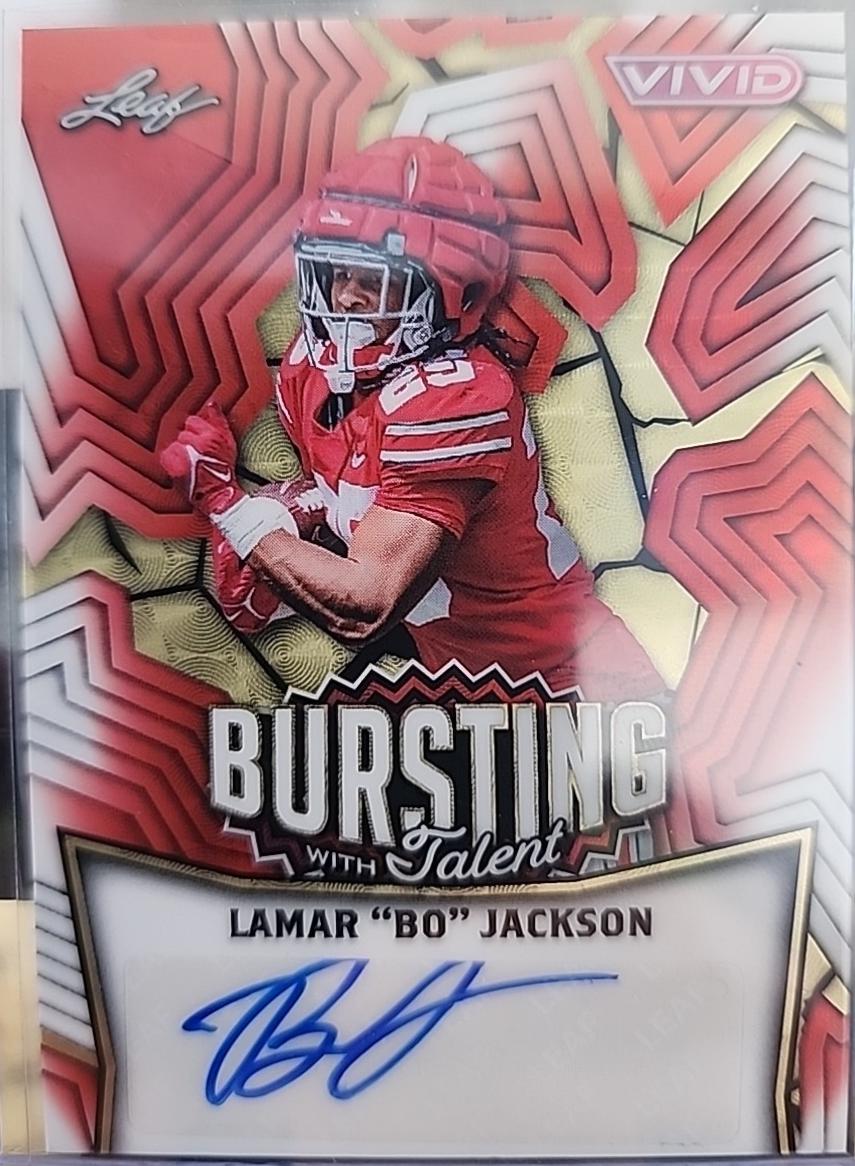 Lamar Bo Jackson [Prismatic Red] #TA-BJ1