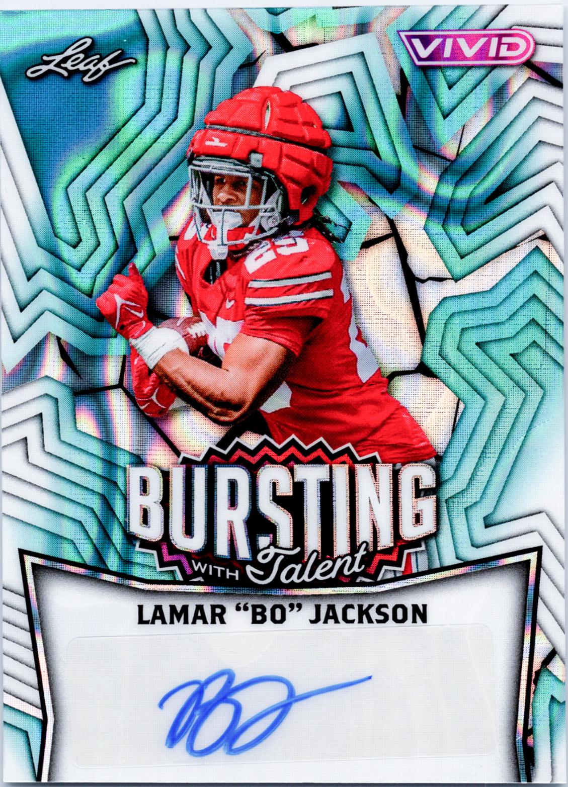 Lamar Bo Jackson [Prismatic Teal] #TA-BJ1