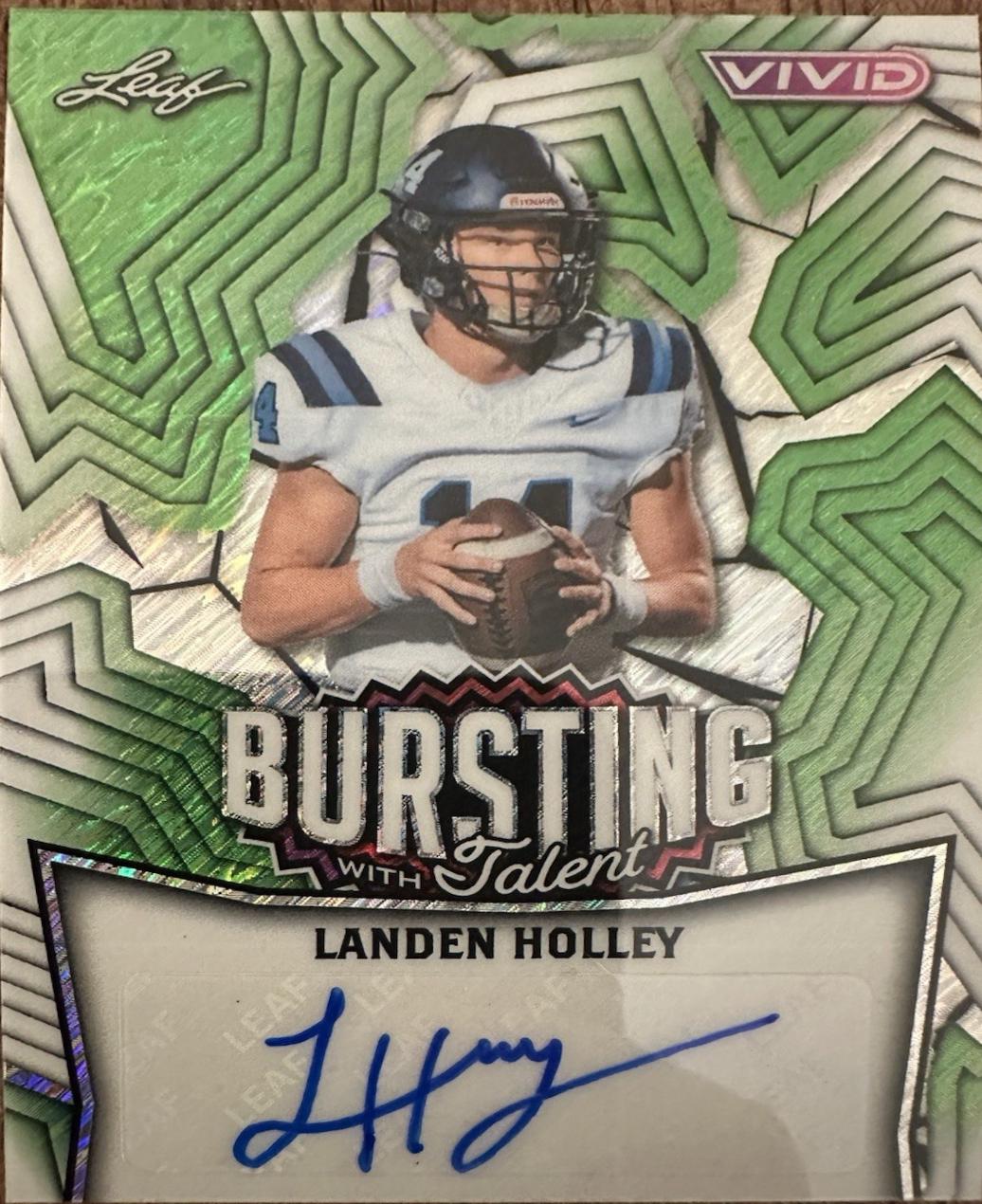 Landen Holley [Prismatic Green] #TA-LH1
