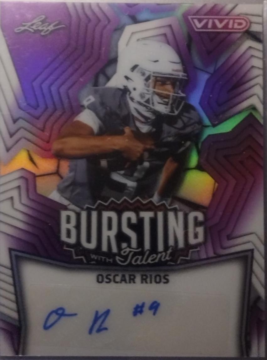 Oscar Rios [Prismatic Purple] #TA-OR1