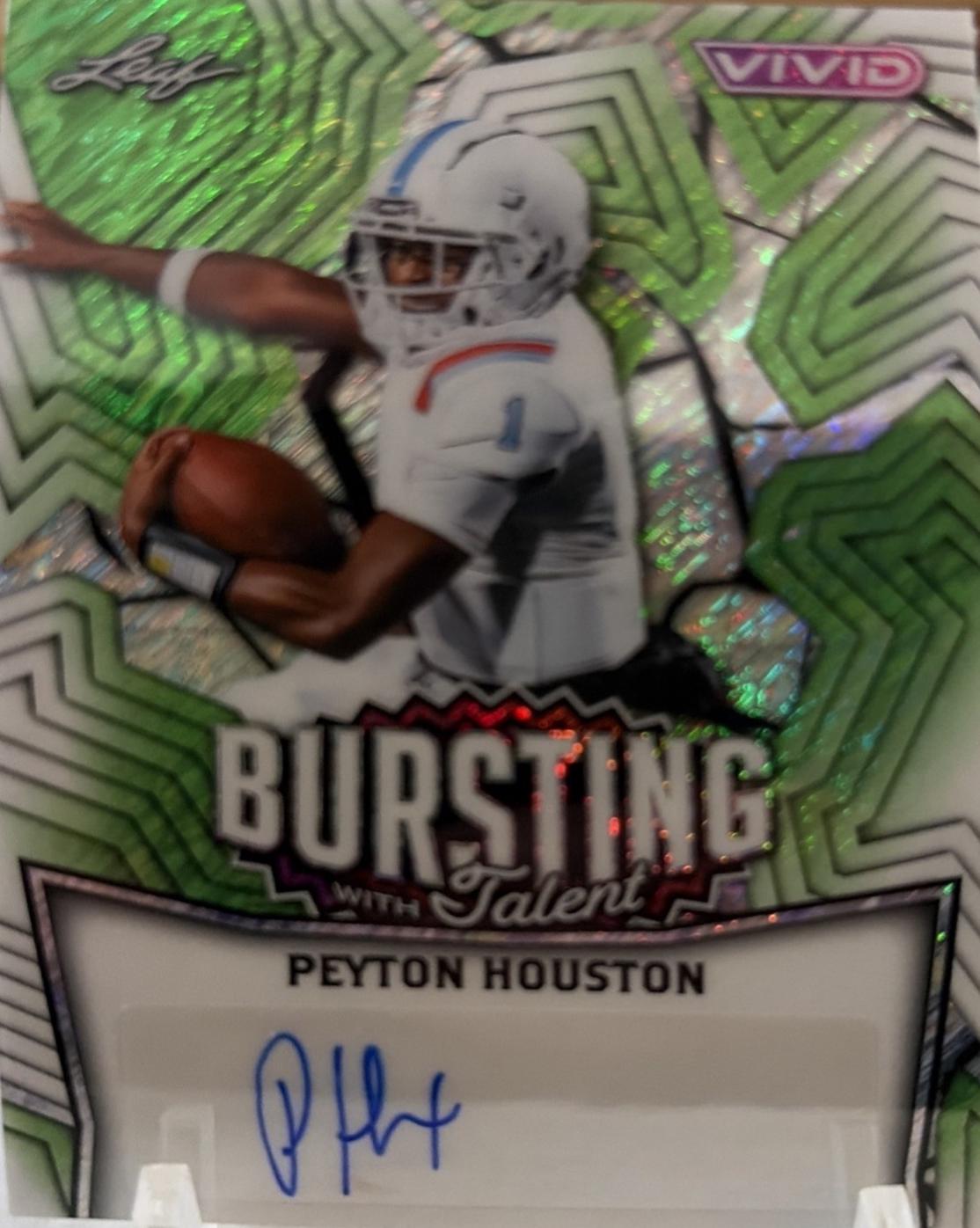 Peyton Houston [Prismatic Green] #TA-PH1
