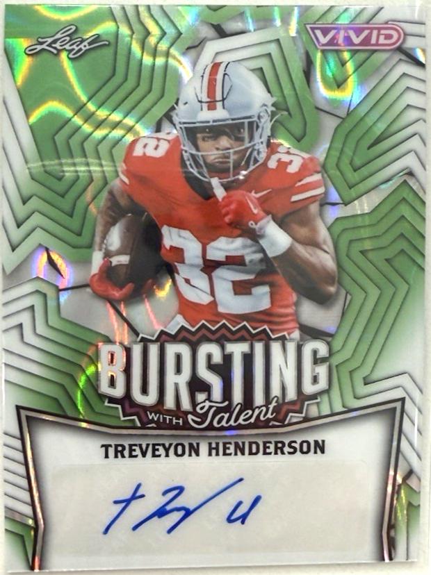 TreVeyon Henderson [Prismatic Green] #TA-TH1
