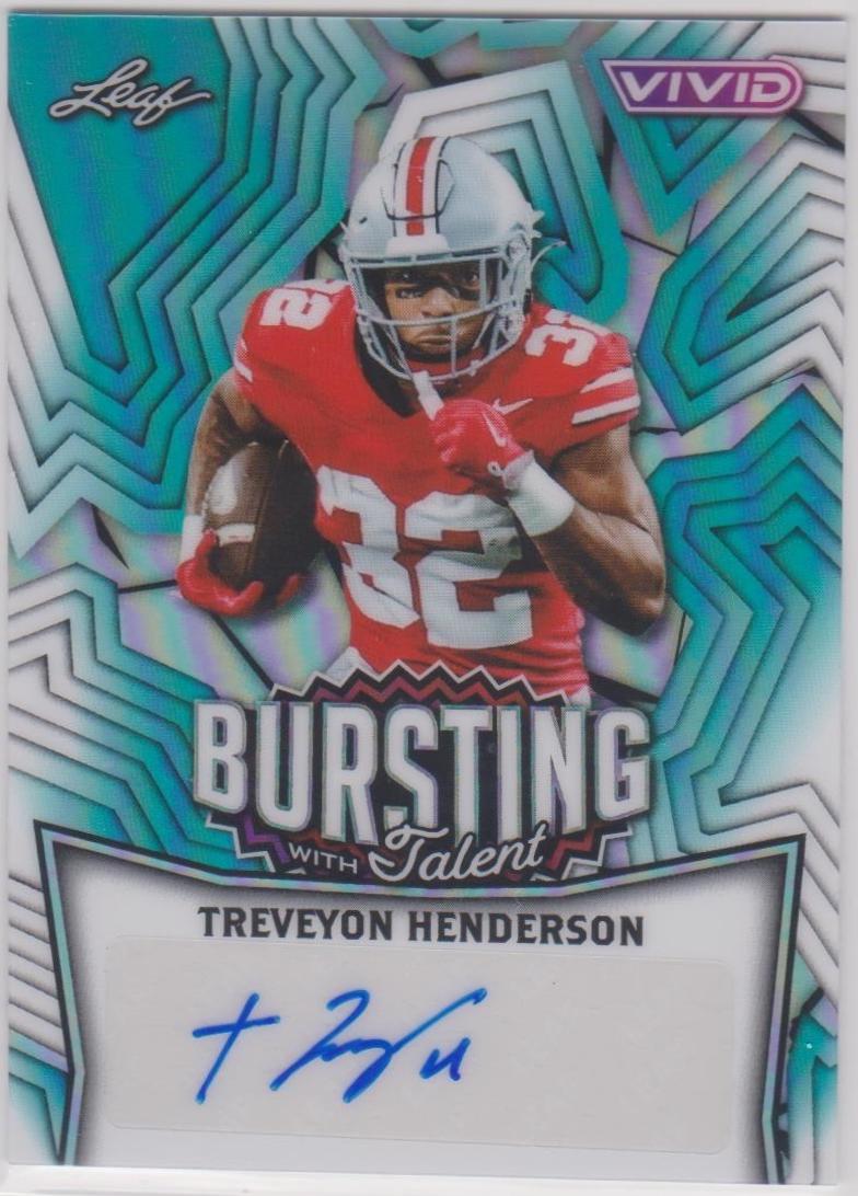 TreVeyon Henderson [Prismatic Teal] #TA-TH1