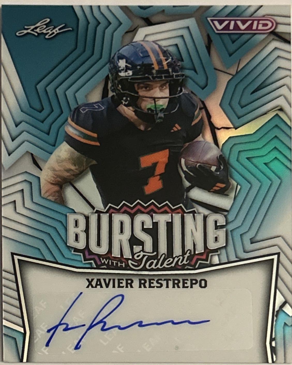 Xavier Restrepo [Prismatic Teal] #TA-XR1