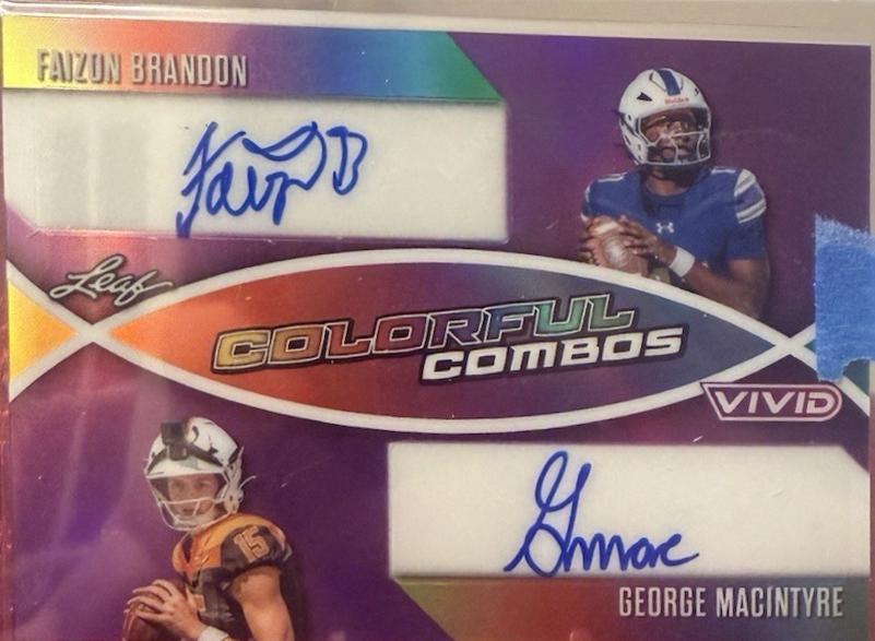 Faizon Brandon / George MacIntyre [Prismatic Purple] #CC-11