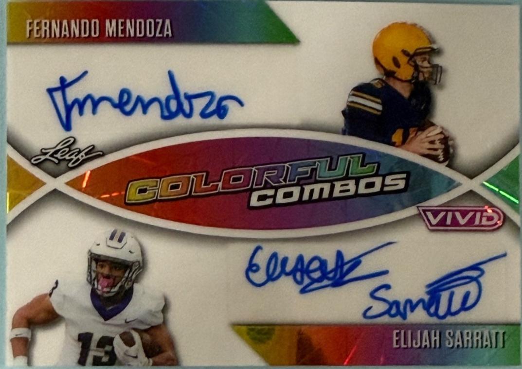 Fernando Mendoza / Elijah Sarratt [Prismatic White] #CC-12