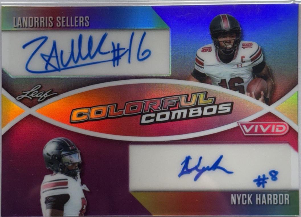 LaNorris Sellers / Nyck Harbor [Prismatic Purple] #CC-24