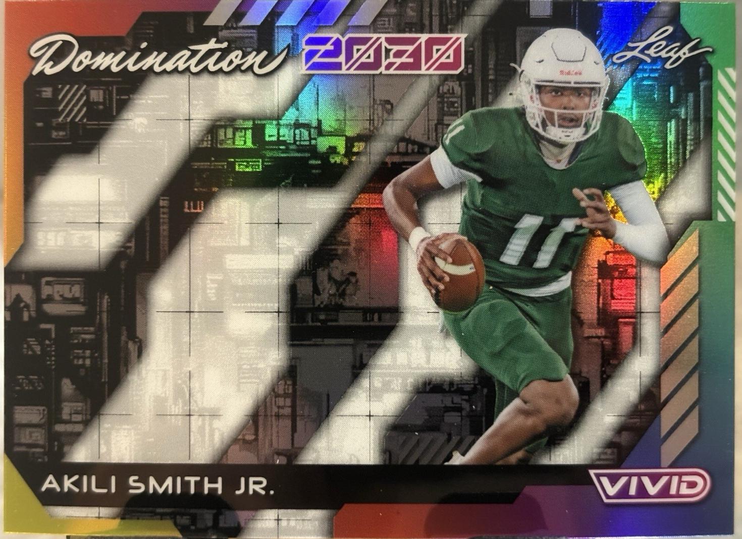 Akili Smith Jr. [Prismatic Yellow] #DB-1