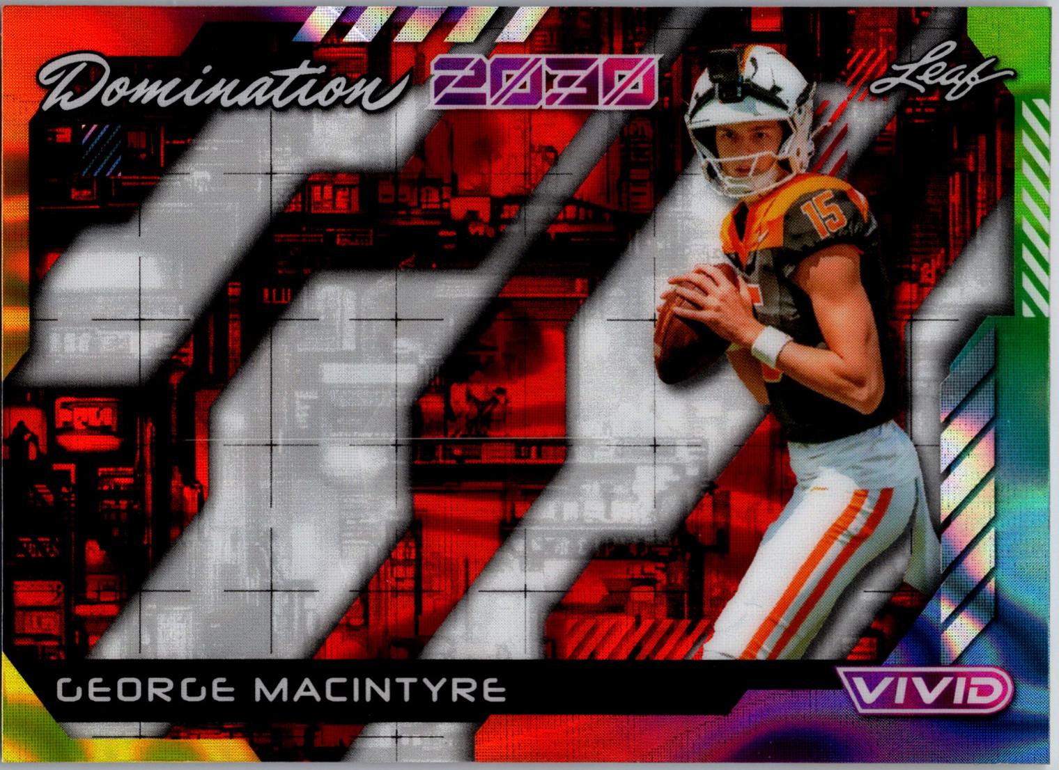 George MacIntyre [Prismatic Yellow] #DB-9