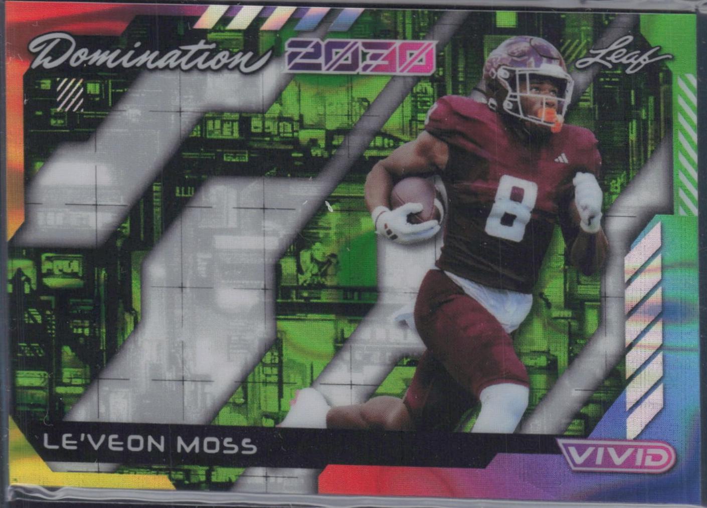 Le'Veon Moss [Prismatic Green] #DB-14