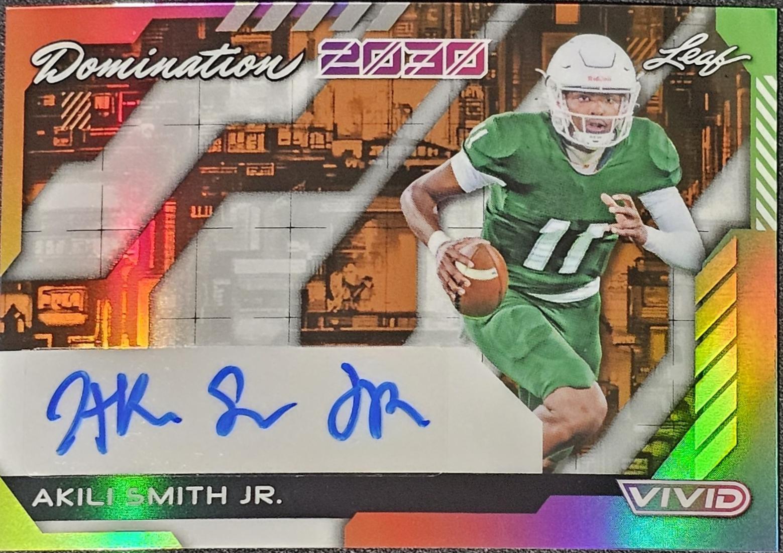 Akili Smith Jr. [Prismatic Orange] #DA-ASJ