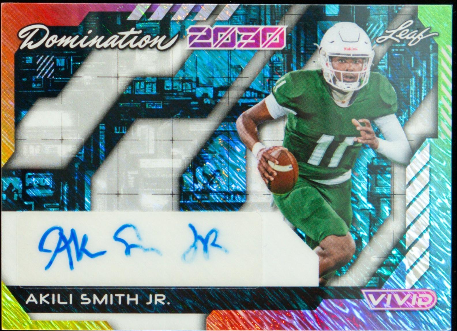Akili Smith Jr. [Prismatic Teal] #DA-ASJ