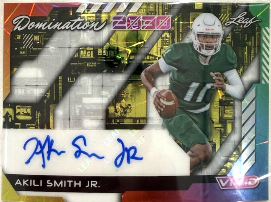 Akili Smith Jr. [Prismatic Yellow] #DA-ASJ