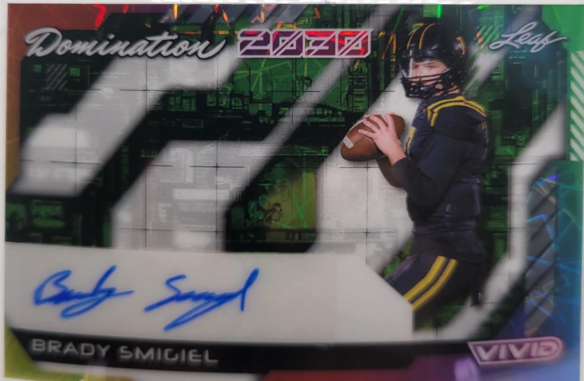 Brady Smigiel [Prismatic Green] #DA-BS1