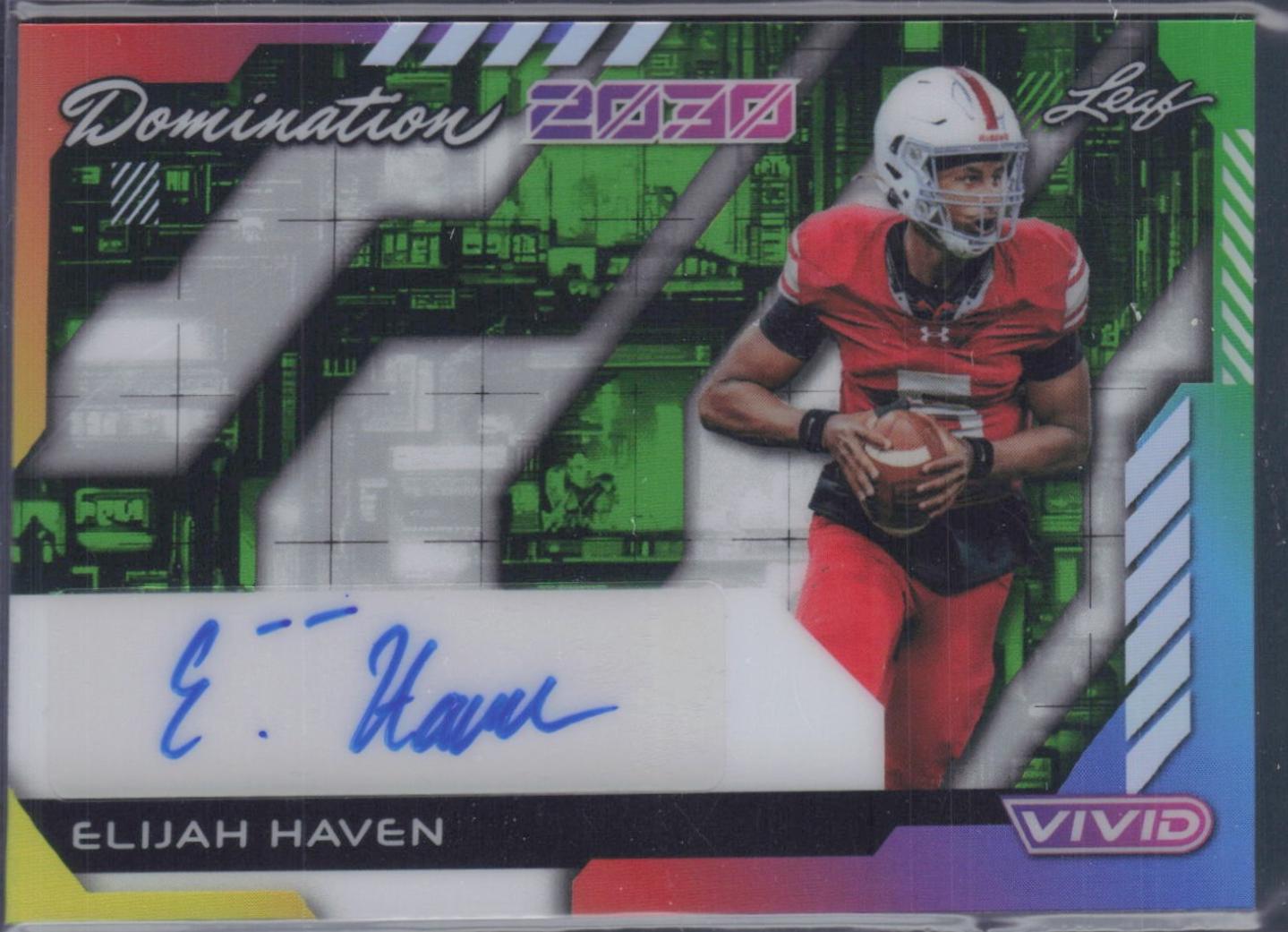 Elijah Haven [Prismatic Green] #DA-EH1