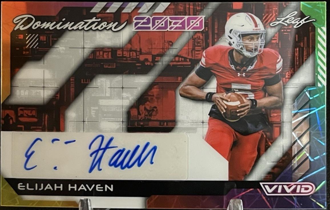 Elijah Haven [Prismatic Red] #DA-EH1