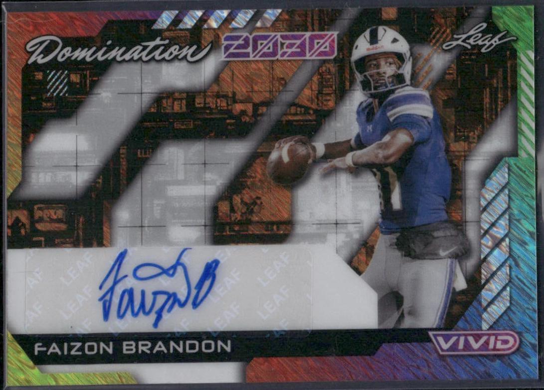 Faizon Brandon [Prismatic Orange] #DA-FB1
